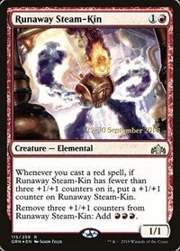 Runaway Steam-Kin [Guilds of Ravnica Promos] | RetroPlay Games