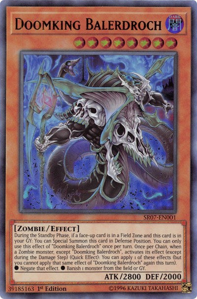 Doomking Balerdroch [SR07-EN001] Ultra Rare | RetroPlay Games