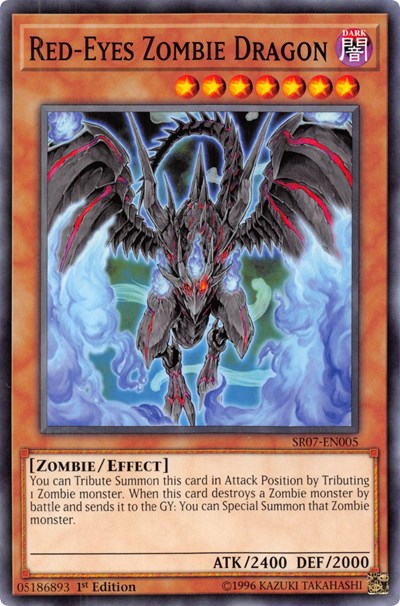 Red-Eyes Zombie Dragon [SR07-EN005] Common | RetroPlay Games