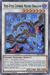 Red-Eyes Zombie Necro Dragon [SR07-EN041] Ultra Rare | RetroPlay Games