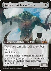 Kozilek, Butcher of Truth [Ultimate Box Topper] | RetroPlay Games