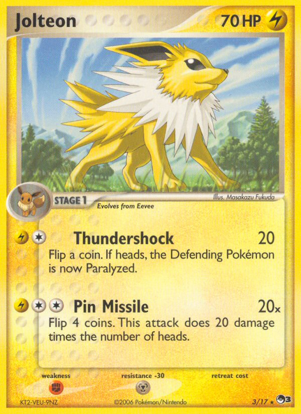 Jolteon (3/17) [POP Series 3] | RetroPlay Games