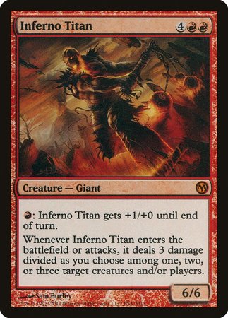 Inferno Titan [Duels of the Planeswalkers 2011 Promos ] | RetroPlay Games