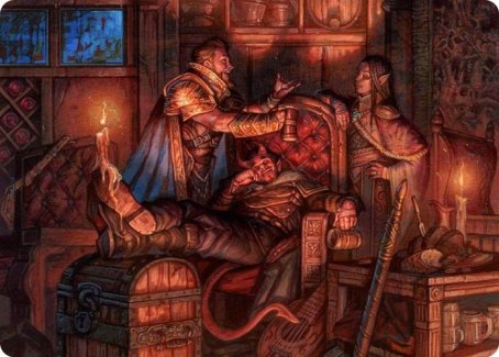 Long Rest Art Card [Dungeons & Dragons: Adventures in the Forgotten Realms Art Series] | RetroPlay Games