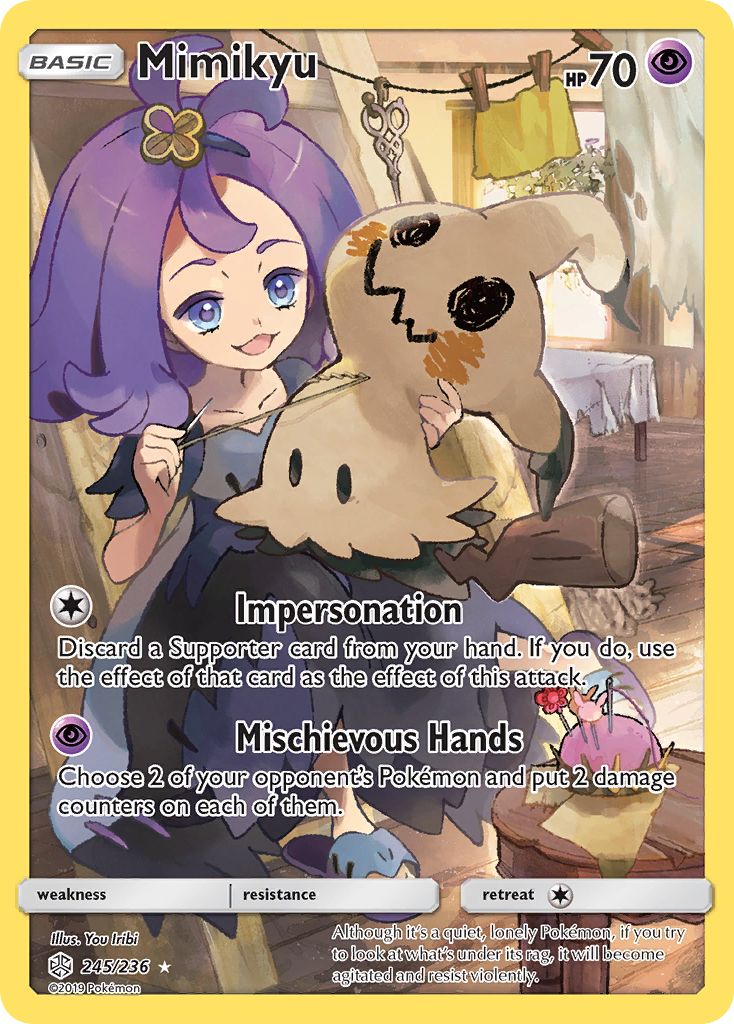 Mimikyu (245/236) [Sun & Moon: Cosmic Eclipse] | RetroPlay Games