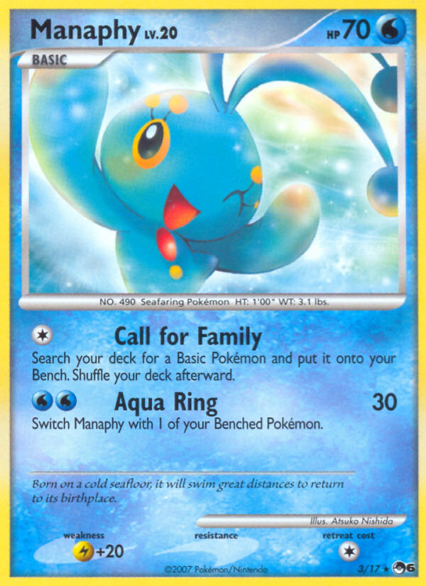 Manaphy (3/17) [POP Series 6] | RetroPlay Games