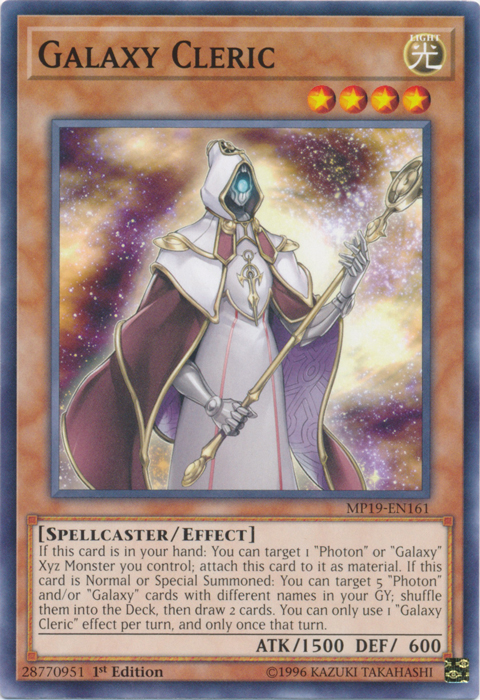 Galaxy Cleric [MP19-EN161] Common | RetroPlay Games