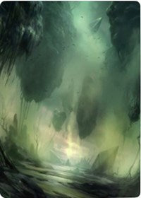 Swamp 1 Art Card [Zendikar Rising Art Series] | RetroPlay Games