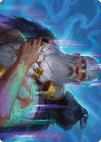 Alrund, God of the Cosmos Art Card [Kaldheim: Art Series] | RetroPlay Games