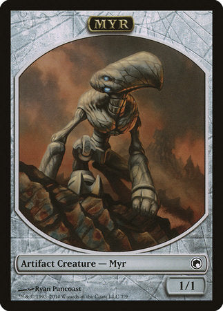 Myr Token [Scars of Mirrodin Tokens] | RetroPlay Games