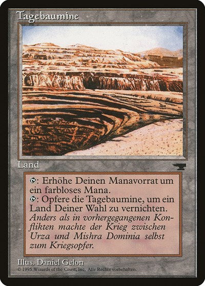 Strip Mine (German) - "Tagebaumine" [Renaissance] | RetroPlay Games