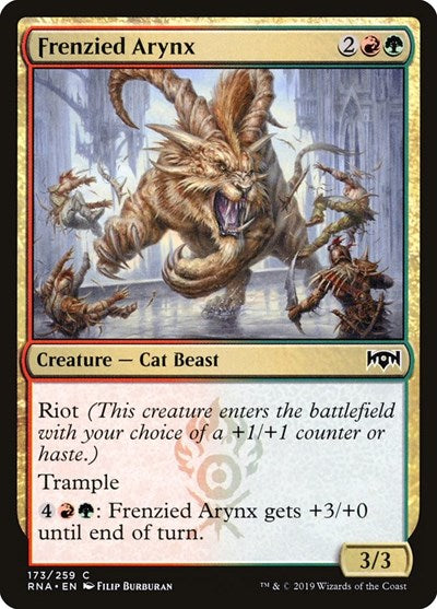 Frenzied Arynx [Ravnica Allegiance] | RetroPlay Games