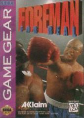 Foreman for Real - Sega Game Gear | RetroPlay Games