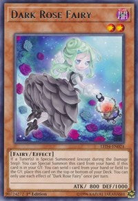 Dark Rose Fairy [LED4-EN024] Rare | RetroPlay Games