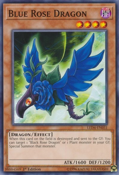 Blue Rose Dragon [LED4-EN031] Common | RetroPlay Games