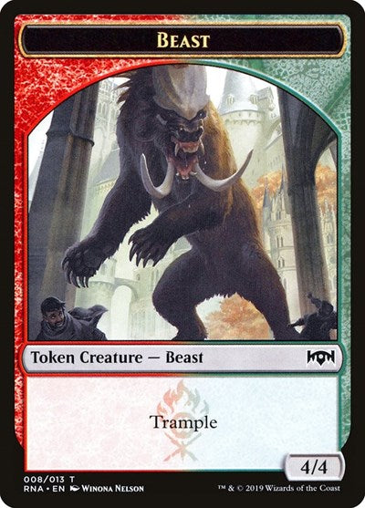 Beast [Ravnica Allegiance Tokens] | RetroPlay Games