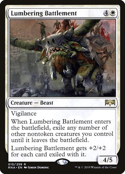 Lumbering Battlement [Ravnica Allegiance] | RetroPlay Games