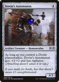 Dovin's Automaton [Ravnica Allegiance] | RetroPlay Games