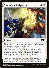 Summary Judgment [Ravnica Allegiance] | RetroPlay Games