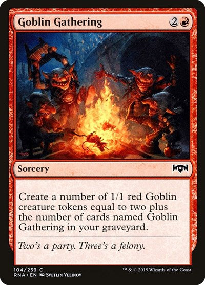 Goblin Gathering [Ravnica Allegiance] | RetroPlay Games