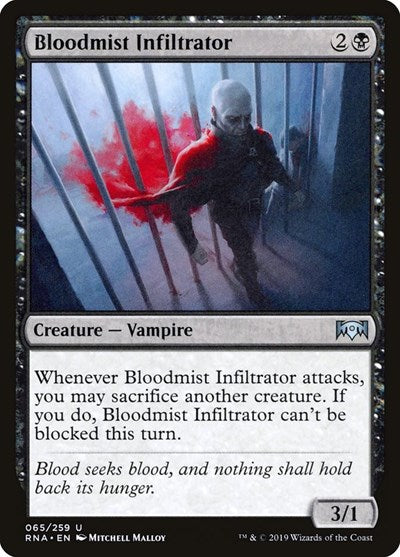 Bloodmist Infiltrator [Ravnica Allegiance] | RetroPlay Games