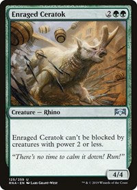 Enraged Ceratok [Ravnica Allegiance] | RetroPlay Games