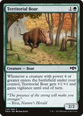 Territorial Boar [Ravnica Allegiance] | RetroPlay Games