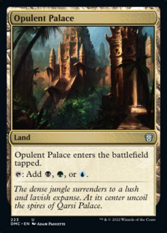 Opulent Palace [Dominaria United Commander] | RetroPlay Games