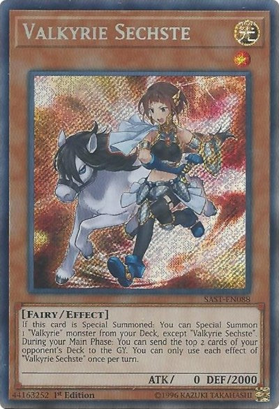 Valkyrie Sechste [SAST-EN088] Secret Rare | RetroPlay Games