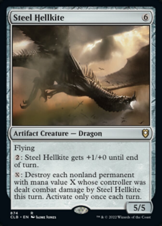 Steel Hellkite [Commander Legends: Battle for Baldur's Gate] | RetroPlay Games