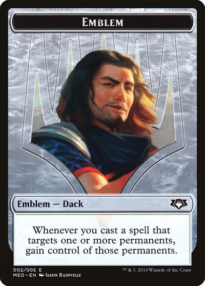 Emblem - Dack Fayden [Mythic Edition Tokens] | RetroPlay Games