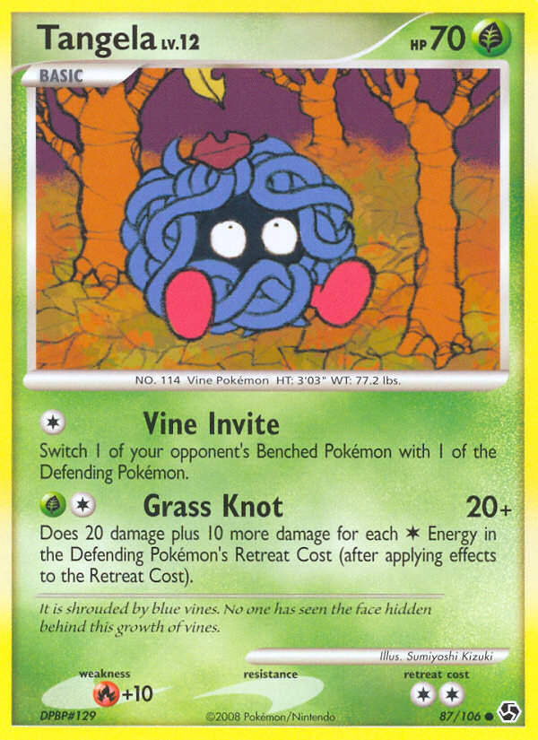 Tangela (87/106) [Diamond & Pearl: Great Encounters] | RetroPlay Games