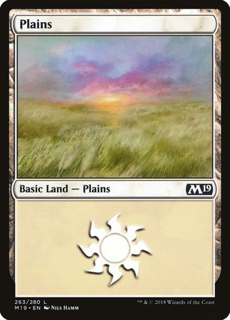 Plains (263) [Core Set 2019] | RetroPlay Games