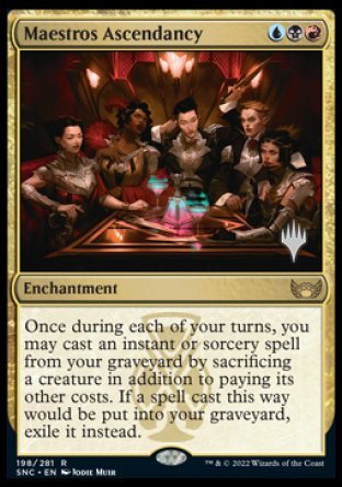 Maestros Ascendancy (Promo Pack) [Streets of New Capenna Promos] | RetroPlay Games