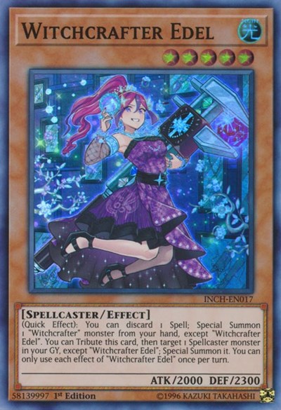 Witchcrafter Edel [INCH-EN017] Super Rare | RetroPlay Games