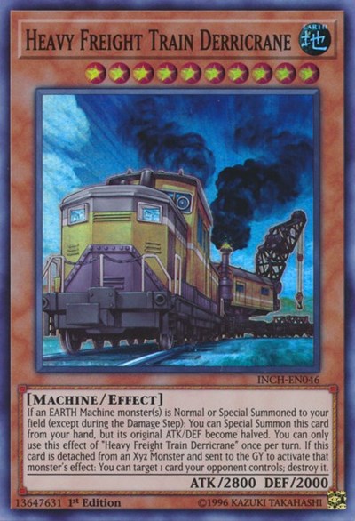 Heavy Freight Train Derricrane [INCH-EN046] Super Rare | RetroPlay Games