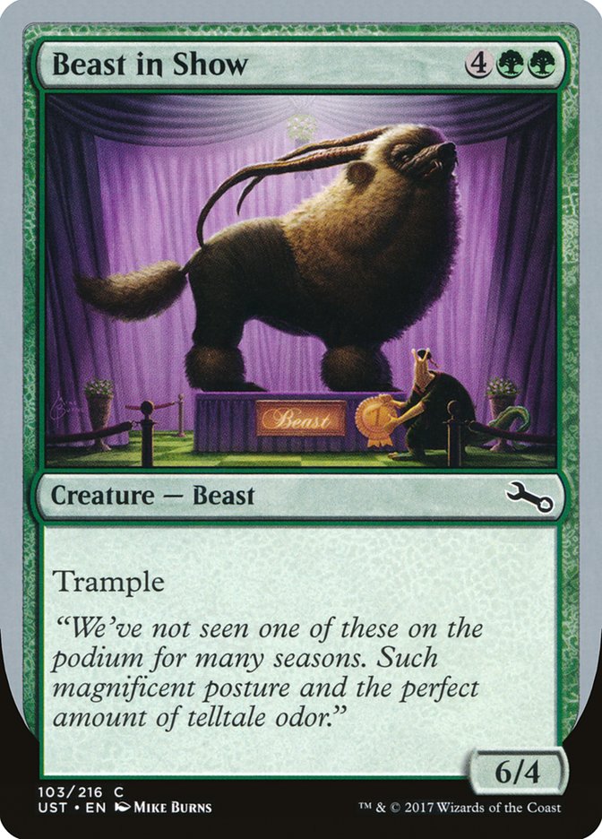 Beast in Show ("We've not seen one...") [Unstable] | RetroPlay Games