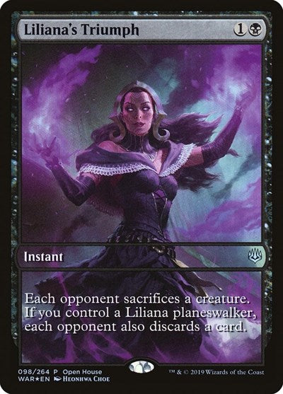 Liliana's Triumph [War of the Spark Promos] | RetroPlay Games