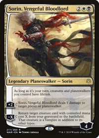 Sorin, Vengeful Bloodlord [War of the Spark] | RetroPlay Games