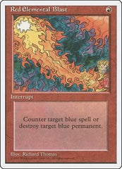 Red Elemental Blast [Fourth Edition] | RetroPlay Games