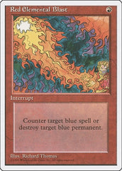 Red Elemental Blast [Fourth Edition] | RetroPlay Games
