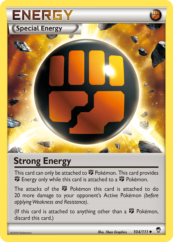 Strong Energy (104/111) [XY: Furious Fists] | RetroPlay Games