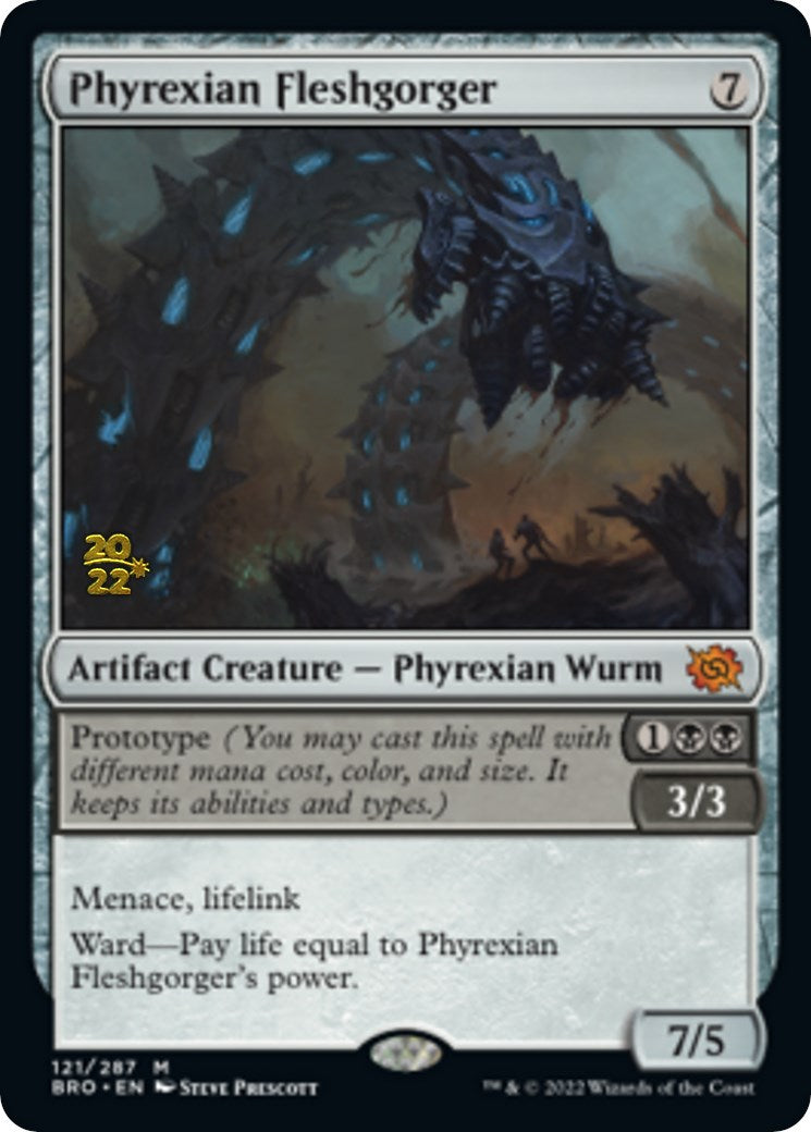 Phyrexian Fleshgorger [The Brothers' War: Prerelease Promos] | RetroPlay Games