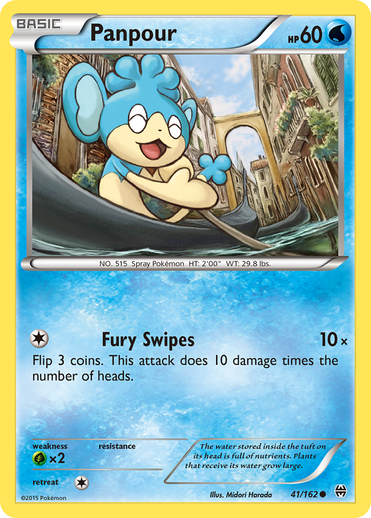 Panpour (41/162) [XY: BREAKthrough] | RetroPlay Games