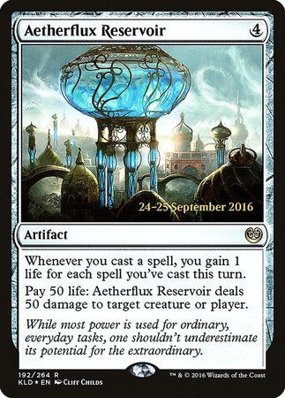 Aetherflux Reservoir [Kaladesh Promos] | RetroPlay Games