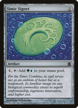 Simic Signet [Commander 2011] | RetroPlay Games