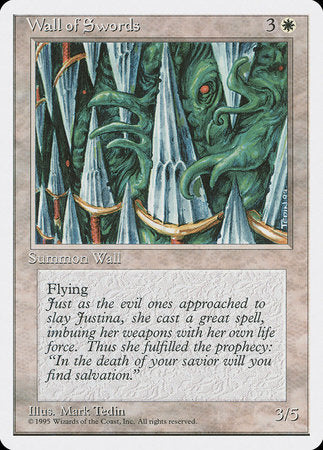 Wall of Swords [Fourth Edition] | RetroPlay Games