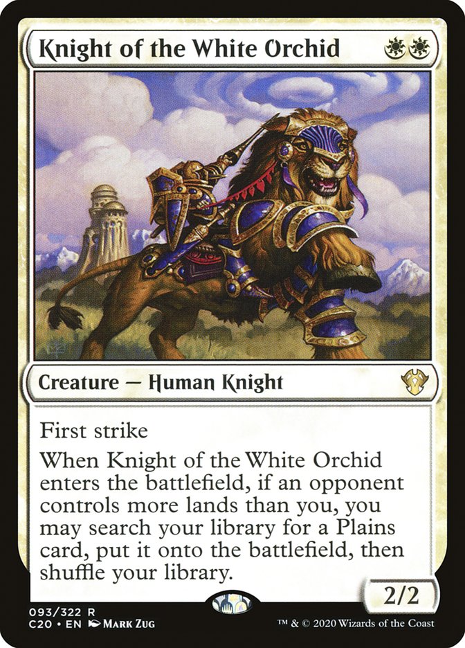 Knight of the White Orchid [Commander 2020] | RetroPlay Games