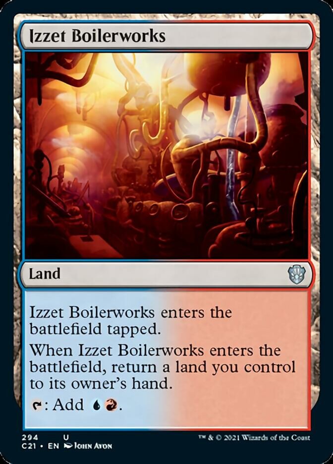 Izzet Boilerworks [Commander 2021] | RetroPlay Games