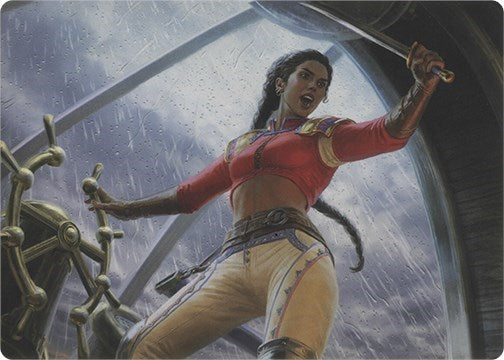 Sisay, Weatherlight Captain (Art Series) [Art Series: Modern Horizons] | RetroPlay Games